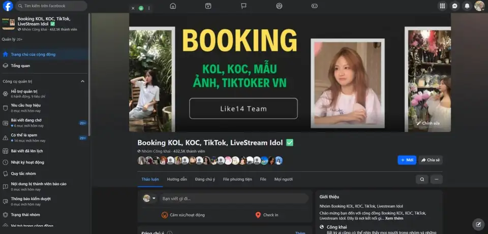 Group Booking KOL